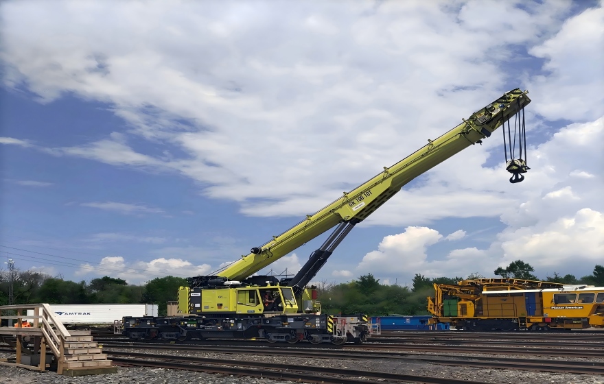 Crane rail